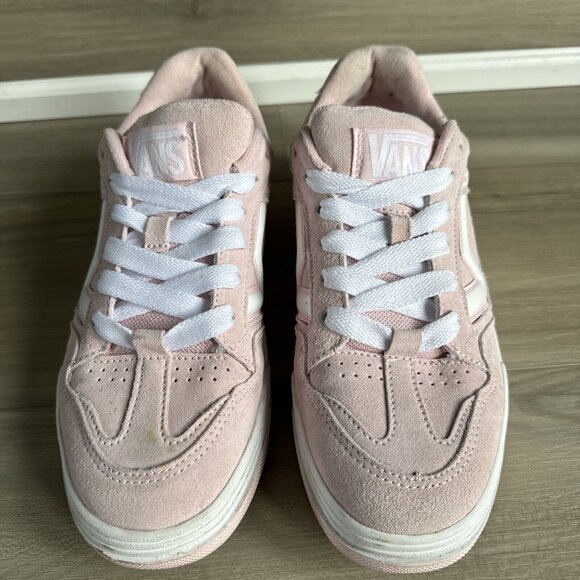 Vans Unisex Upland Chunky 90s Low-Top Y2K Sneakers Pink Suede Size US:M9/W10.5 - Picture 3 of 10